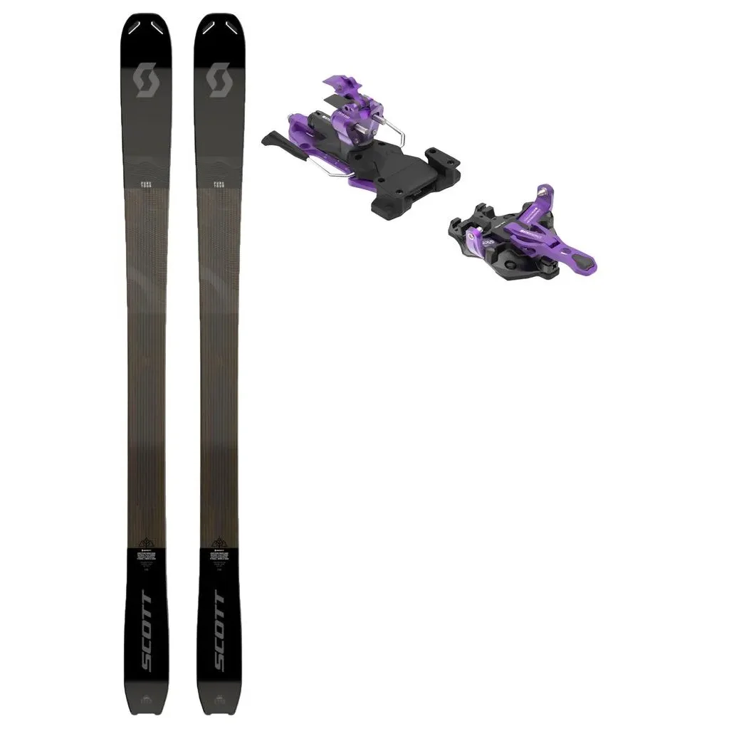 SCOTT Pure Tour + Fix ATK Freeraider 15 Evo /Freins 102 mm /indigo