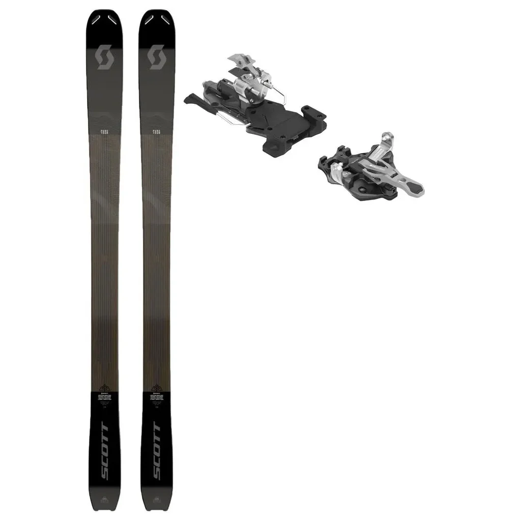 SCOTT Pure Tour + Fix ATK Freeraider 15 Evo /Freins 108 mm /titanium