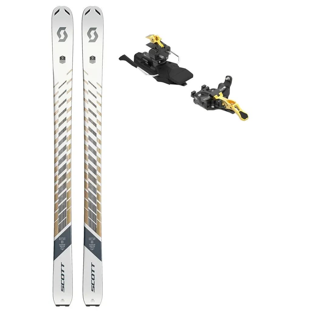 SCOTT Superguide 88 /blanc + Fix ATK RT 11 Evo /freins 91 mm /or