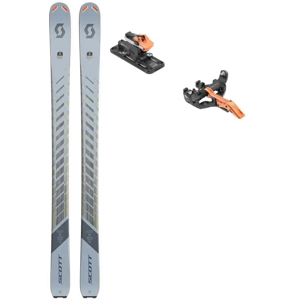 SCOTT Superguide 88 W + Fix ATK Kuluar 10 Superlight /orange