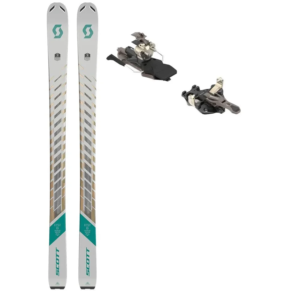 SCOTT Superguide 95 W + Fix ATK Raider 13 Evo /frein 97 mm /noir