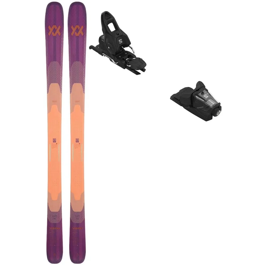 VOLKL Blaze 94 W /violet rose + Fix SALOMON Stage 10 Gw /noir