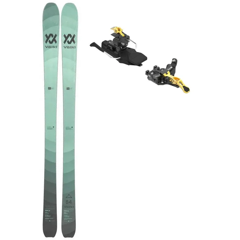 VOLKL Rise 84 /teal + Fix ATK RT 11 Evo /Freins 91 mm /gold