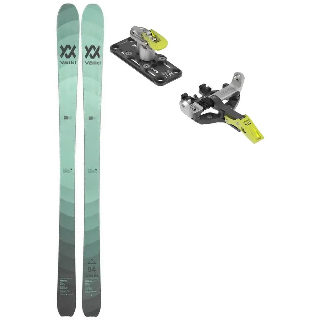VOLKL Rise 84 /teal + Fix ATK Trofeo 10 Plus