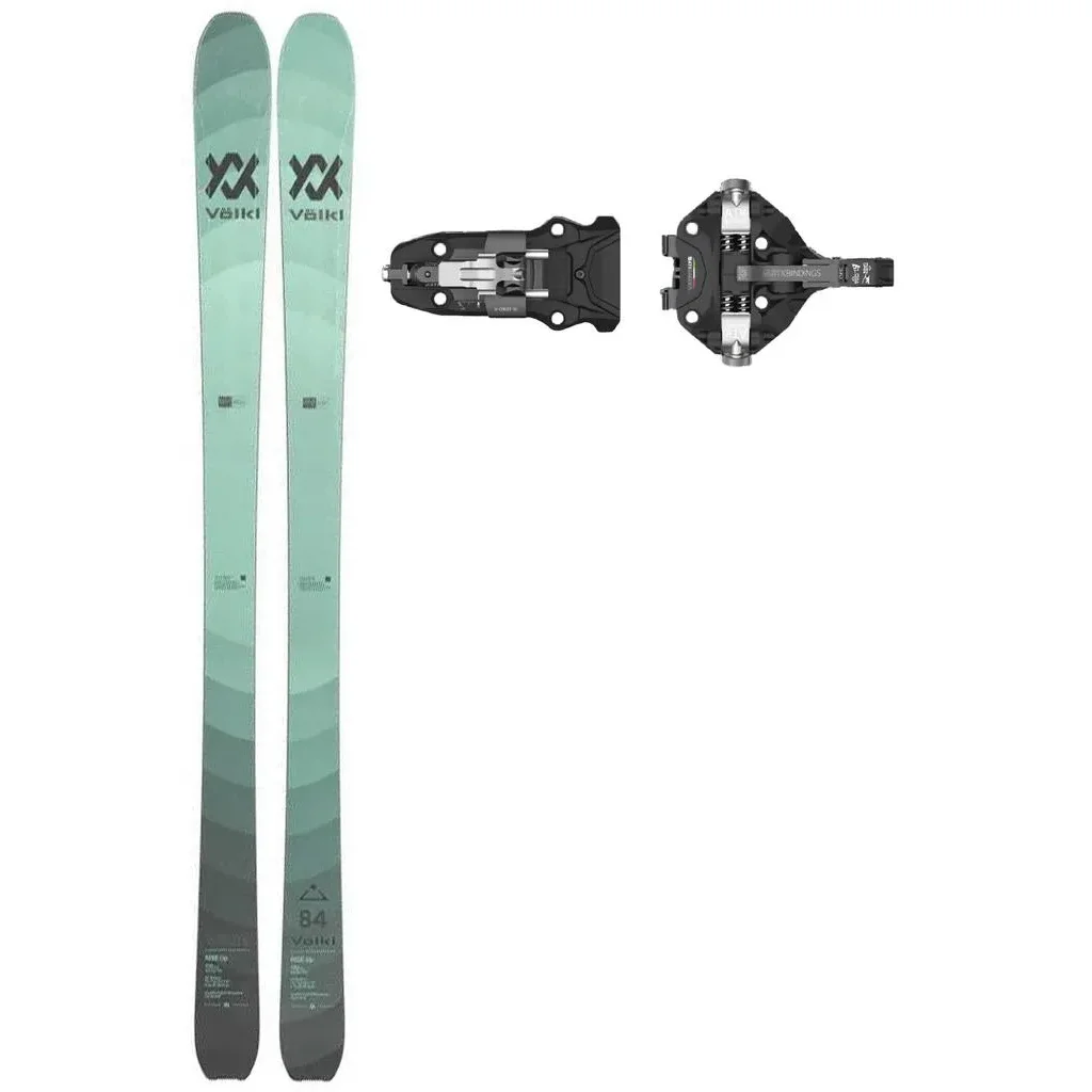 VOLKL Rise 84 /teal + Fix ATK V-Crest 10 LT /black titanium