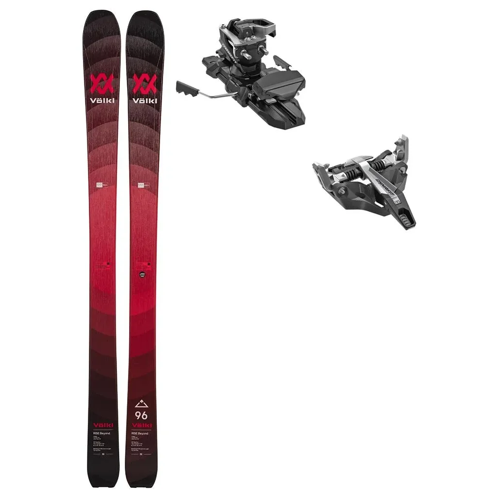 VOLKL Rise Beyond 96 + Fix DYNAFIT Seven Summits+ freins 98 /noir argent