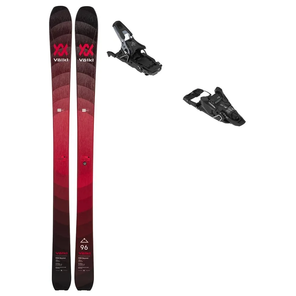 VOLKL Rise Beyond 96 + Fix SALOMON S/lab shift² 10 multinorm /noir argent met