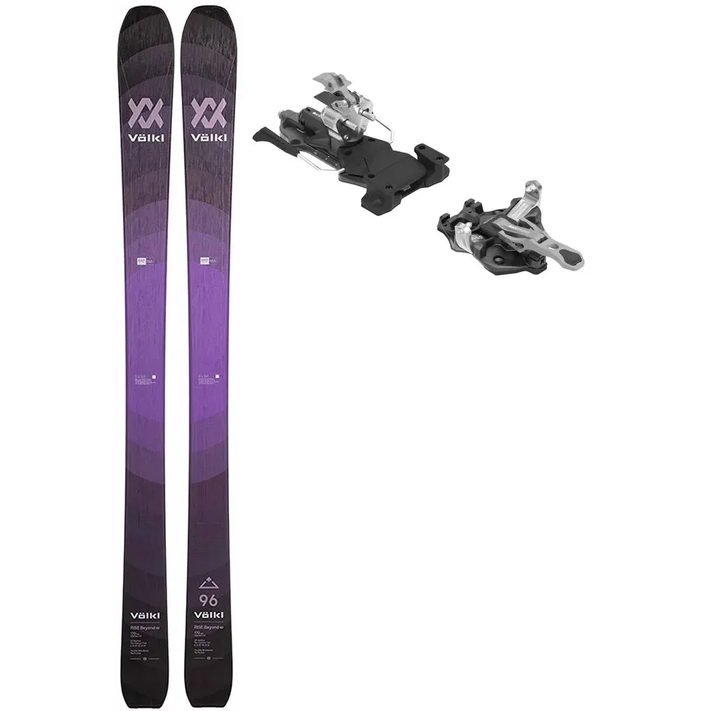 VOLKL Rise Beyond 96 W + Fix ATK Freeraider 15 Evo /freins 102 mm /titanium