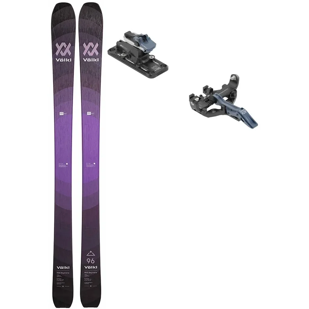 VOLKL Rise Beyond 96 W + Fix ATK Kuluar 12 Superlight /dark blue