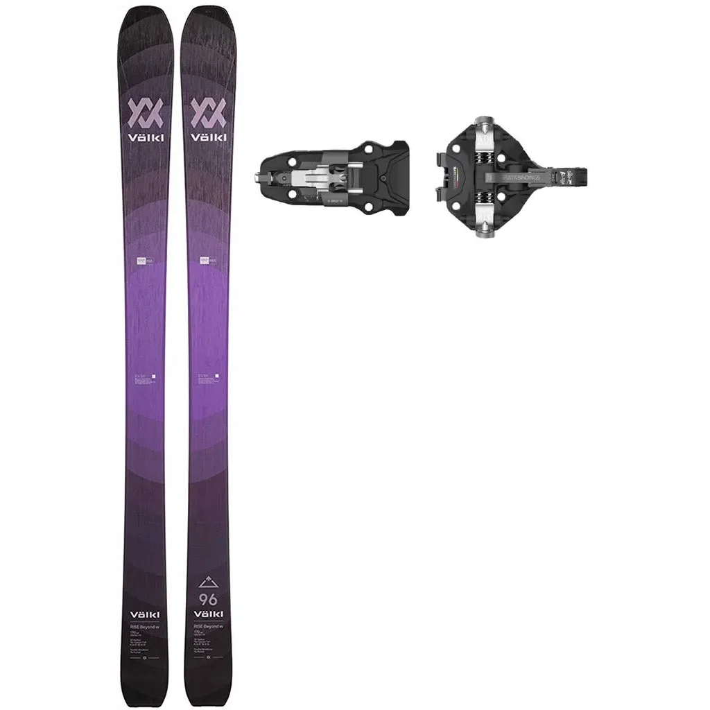 VOLKL Rise Beyond 96 W + Fix ATK V-Crest 10 LT /black titanium