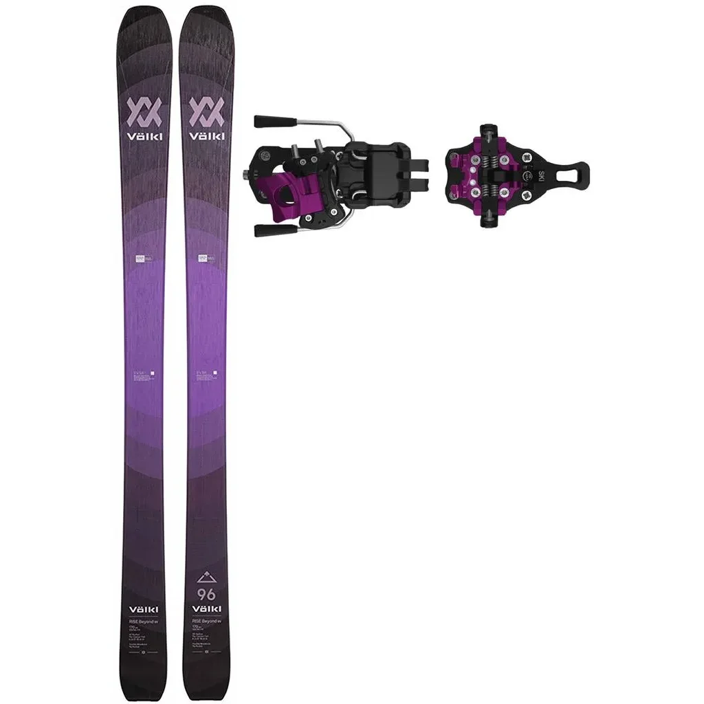 VOLKL Rise Beyond 96 W + Fix PLUM Summit 7 Stopper