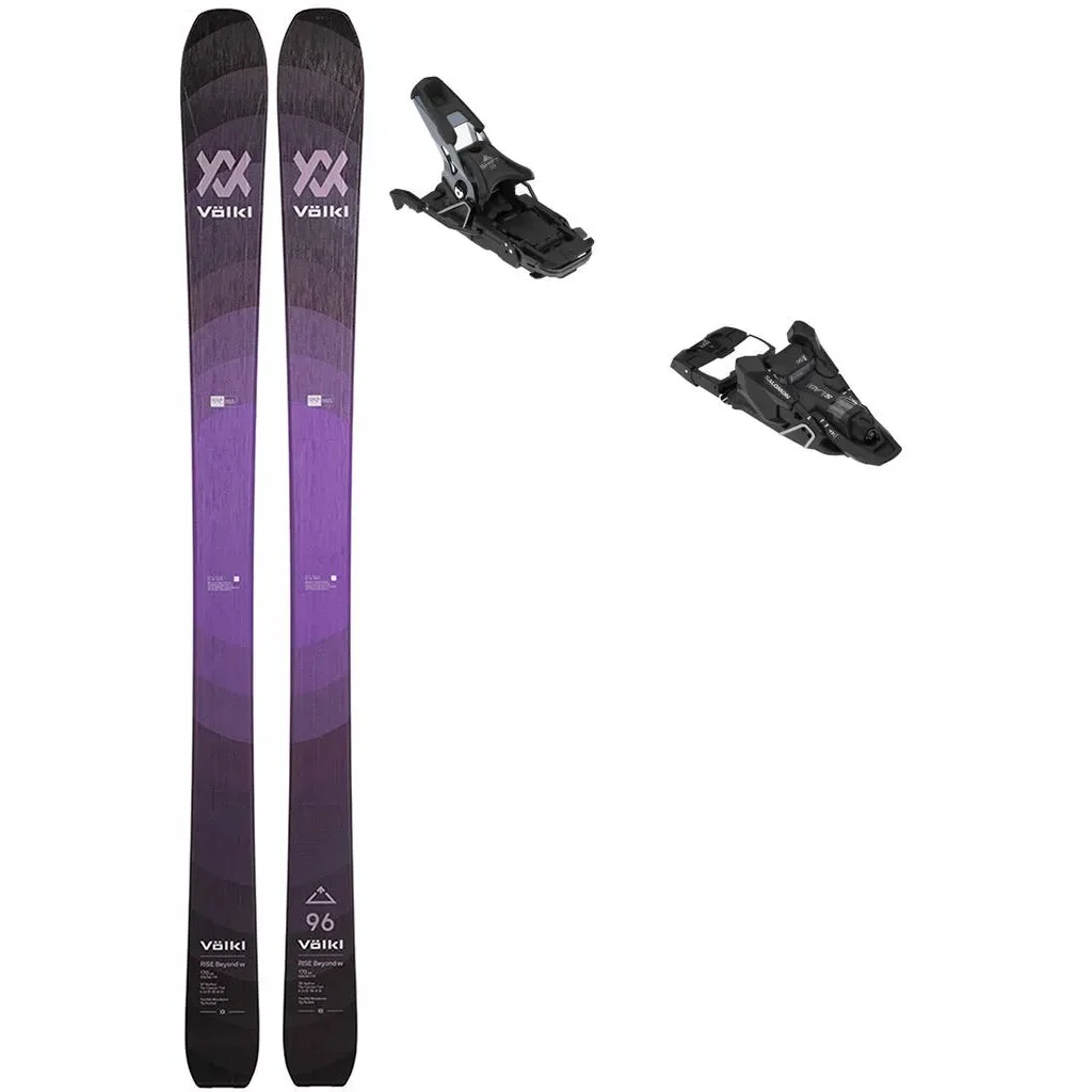 VOLKL Rise Beyond 96 W + Fix SALOMON S/lab shift² 10 multinorm /noir argent met