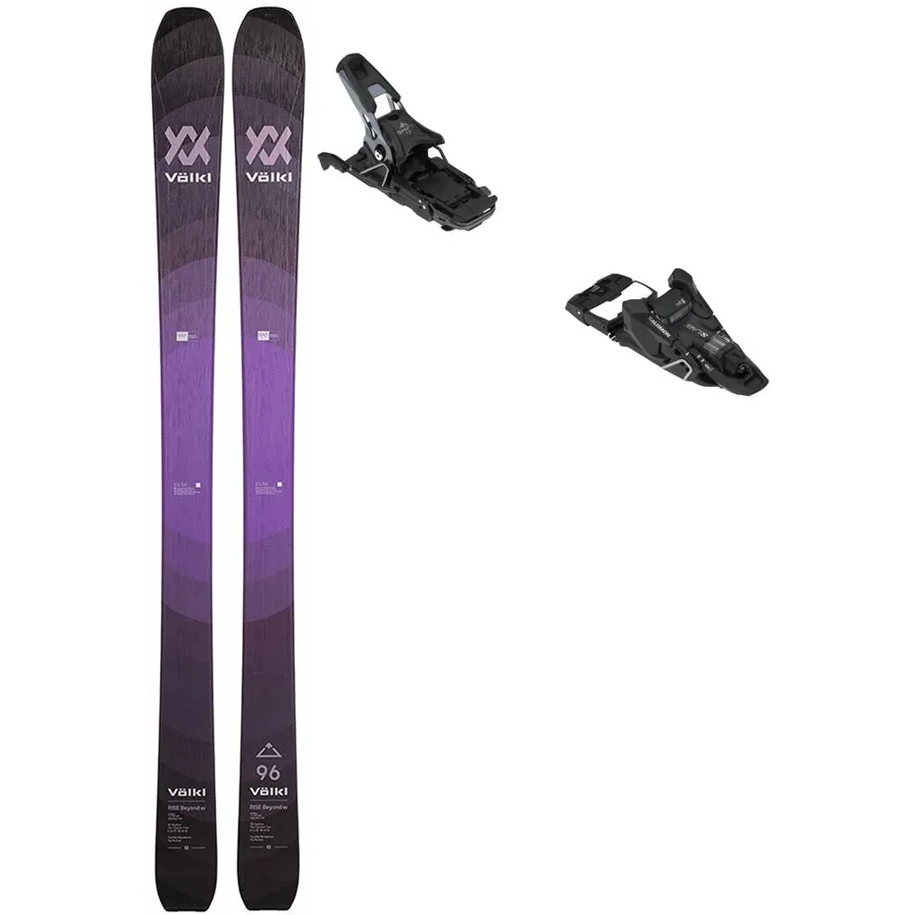 VOLKL Rise Beyond 96 W + Fix SALOMON S/lab shift² 13 multinorm /noir argent met
