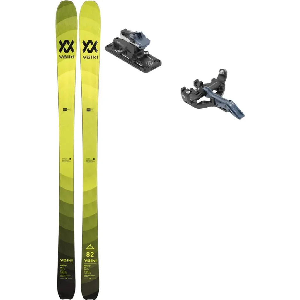 VOLKL Rise Up 82 + Fix ATK Kuluar 12 Superlight /bleu marine