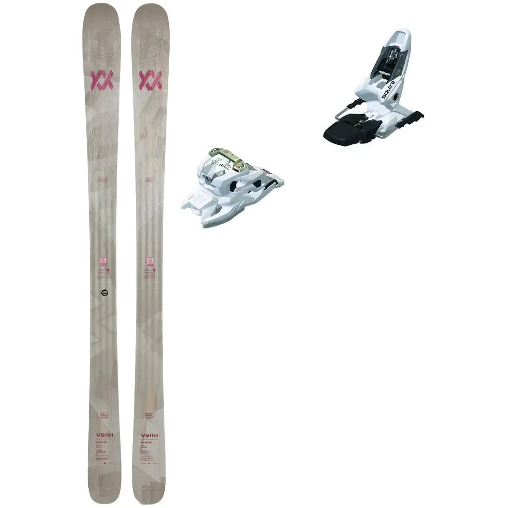 VOLKL Secret 88 W + Fix MARKER Squire 11 /white