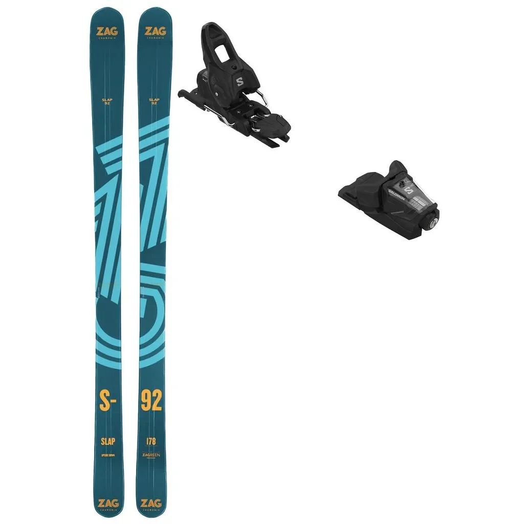 ZAG Slap 92 + Fix SALOMON Stage 10 Gw /noir