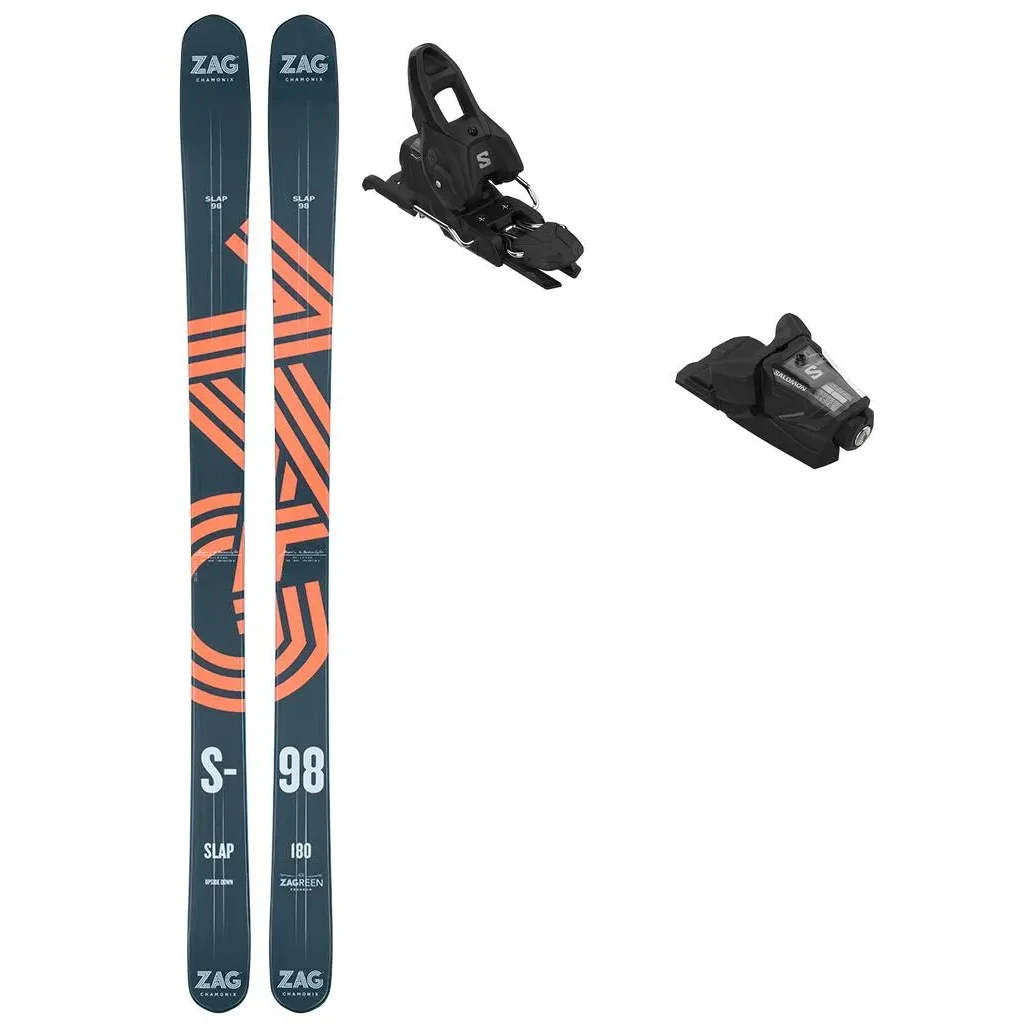 ZAG Slap 98 + Fix SALOMON Stage 10 Gw /noir