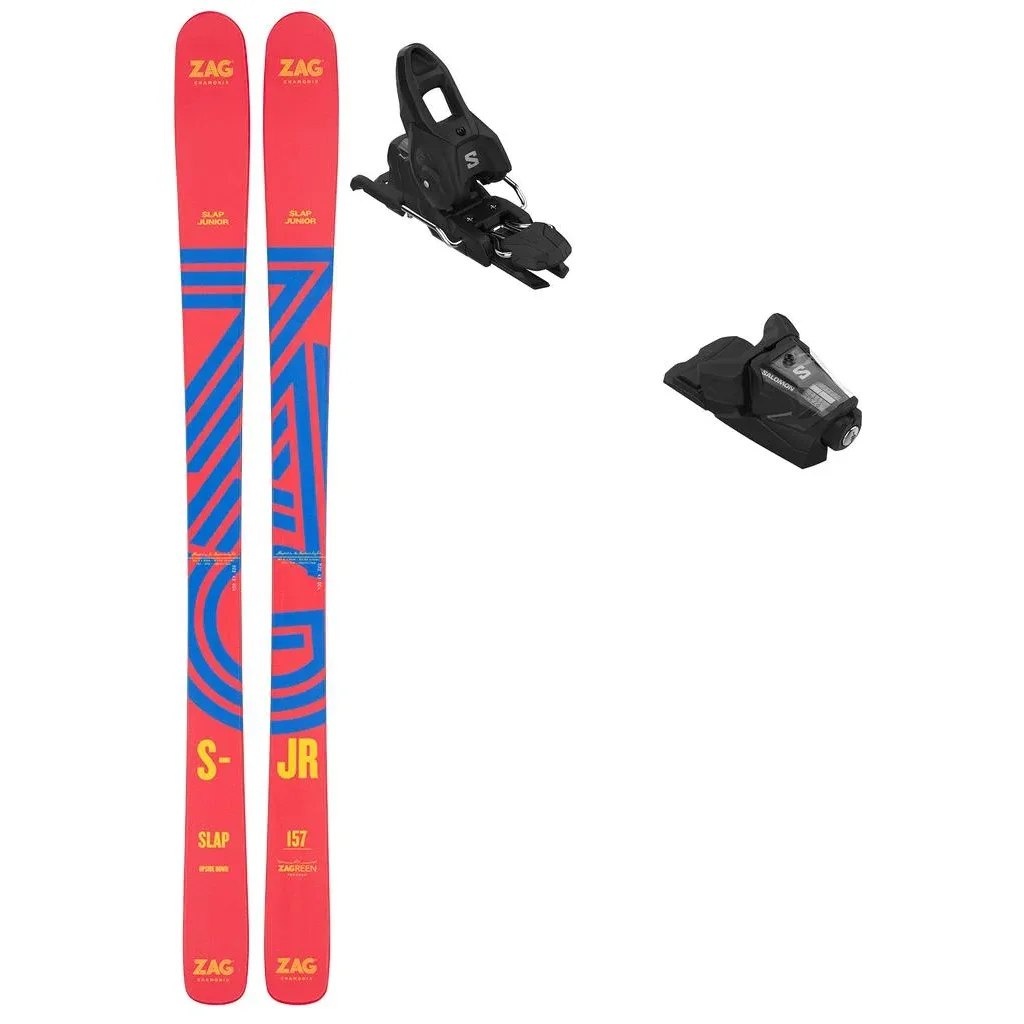 ZAG Slap Junior + Fix SALOMON Stage 10 Gw /noir