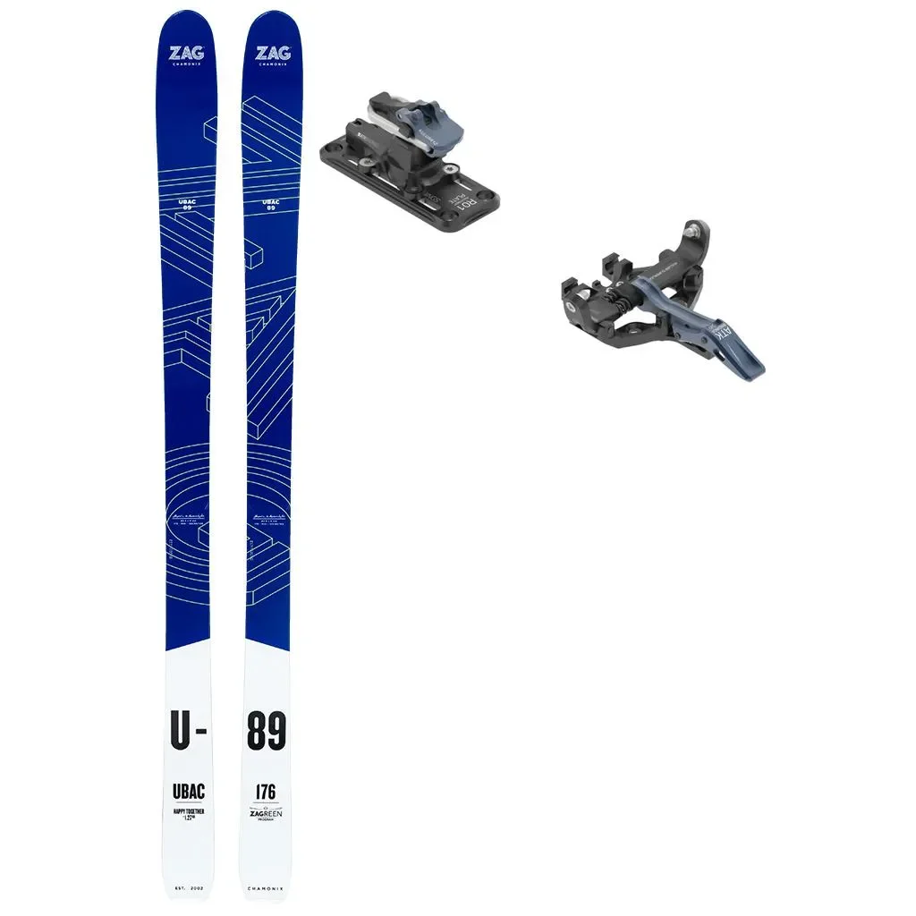 ZAG UBAC 89 + Fix ATK Kuluar 12 Superlight /dark blue