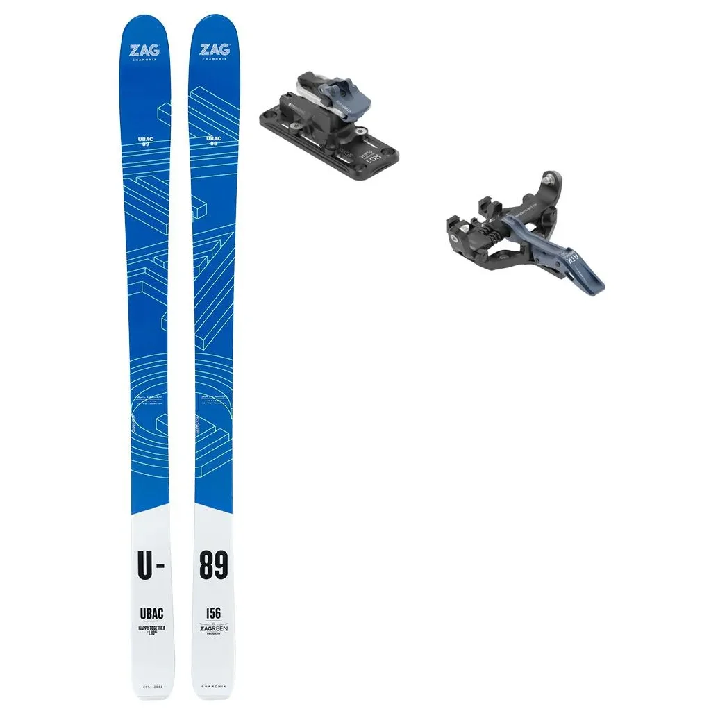 ZAG UBAC 89 lady + Fix ATK Kuluar 12 Superlight /dark blue