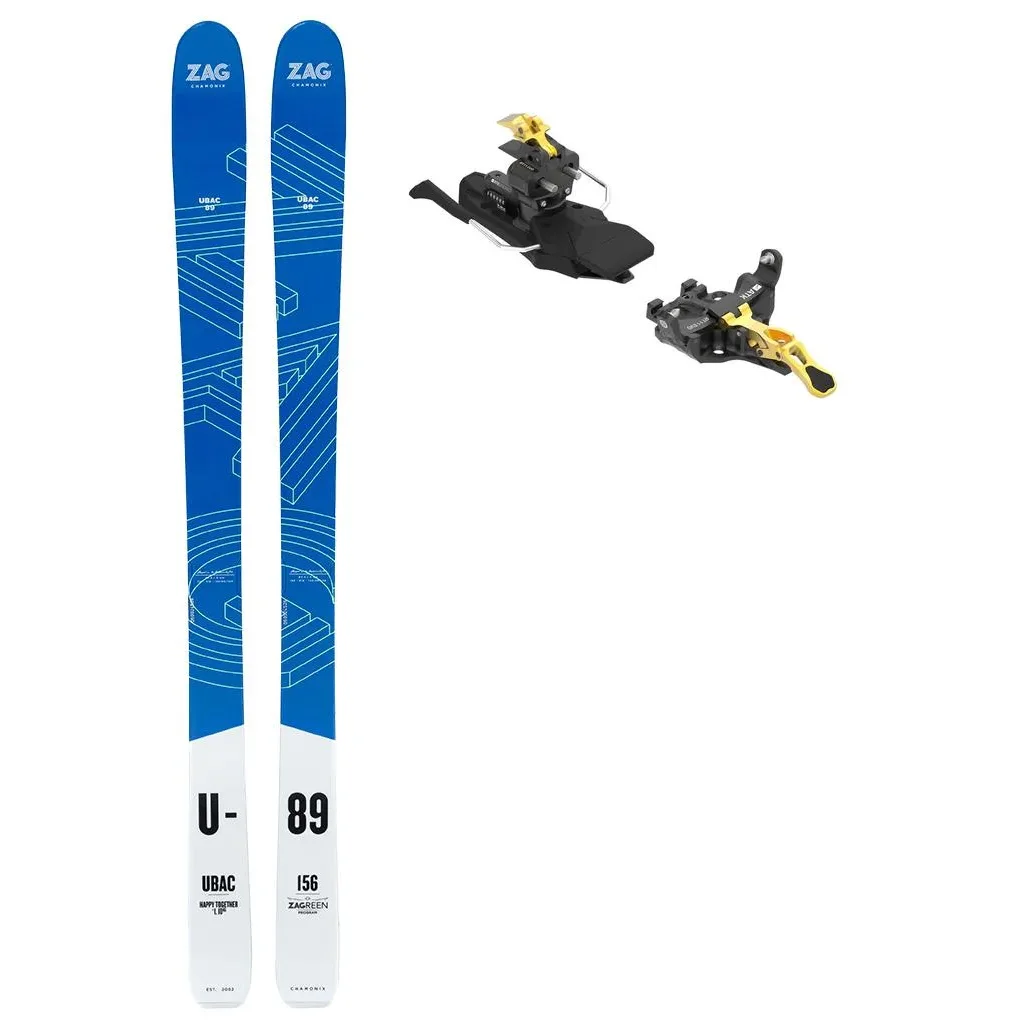 ZAG UBAC 89 lady + Fix ATK RT 11 Evo /freins 91 mm /or