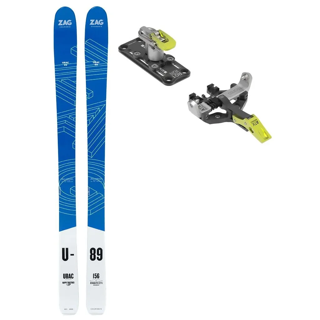 ZAG UBAC 89 lady + Fix ATK Trofeo 8 Plus