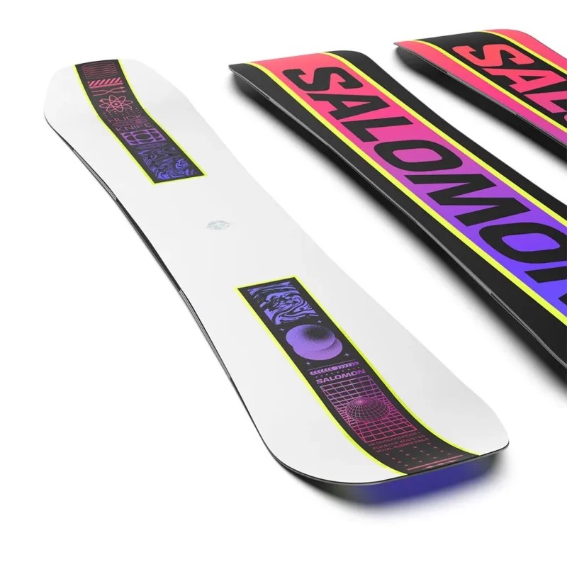 SALOMON Huck Knife + Fix NIDECKER Flow Nexus /black SNOWBOARDS