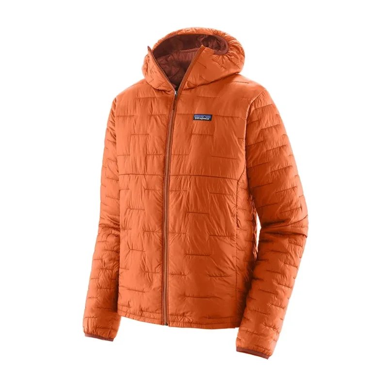 Patagonia micro puff hoody red 2025