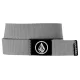 VOLCOM Circle Web Belt /gris chiné