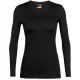 ICEBREAKER Merino 200 Oasis Ls Crewe W /noir