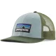 PATAGONIA P6 Logo LoPro Trucker Hat /thermal bleu