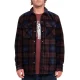 VOLCOM Bowered Fleece Ls /merlot