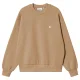 CARHARTT WIP Casey Sweatshirt W /peanut argent