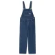 CARHARTT WIP Bib Overall W /bleu stone lavé