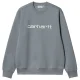 CARHARTT WIP Carhartt Sweat /dove gris wax