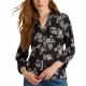 WHITE STUFF Annie Jersey Shirt /noir multi