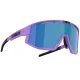 BLIZ Fusion Small /matt purple /smoke & blue mirror /cat 3