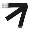 CARHARTT WIP Clip Belt Chrome /noir