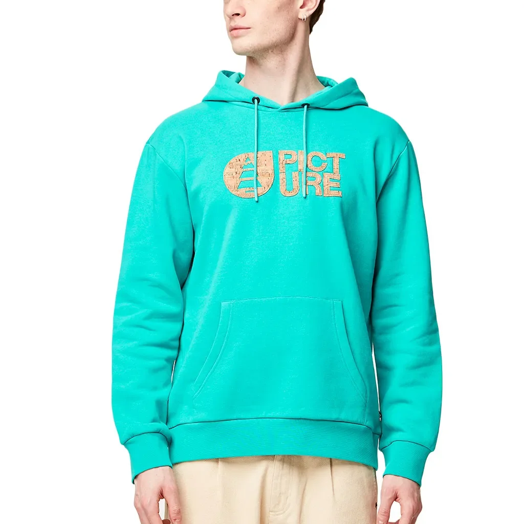 PICTURE ORGANIC Basement Cork Hoodie /spectra vert