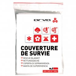 Acheter ARVA Couverture de Survie Argent 60gr Rescue Blanket