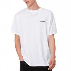 Acheter CARHARTT WIP SS Script Embroidery T-Shirt  /blanc noir