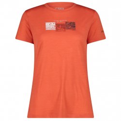 Acheter CMP Femme T-Shirt /bitter rouge