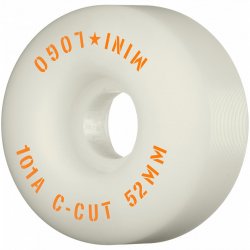 Acheter MINI LOGO Wheels (x4) 52mm C Cut II 101A /blanc