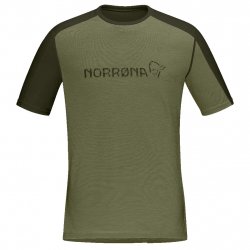 Acheter NORRONA Falketind Equaliser Merino T-Shirt /olive night rosin