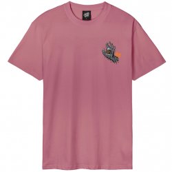 Acheter SANTA-CRUZ T-Shirt Melting Hand /chiné rose