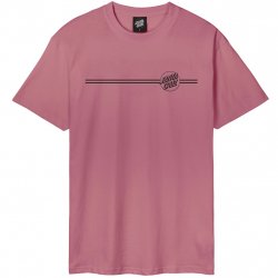 Acheter SANTA CRUZ T-Shirt Opus Dot Stripe /chiné rose