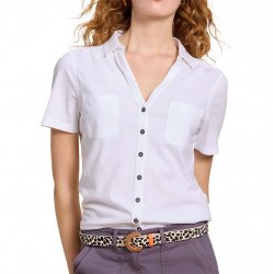 Acheter WHITE STUFF Penny Pocket Embroidered Shirt /pale ivory