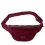 CASYX Sac Banane Velours /bordeaux