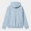 CARHARTT WIP Hooded American Script Sweatshirt /frosted bleu