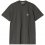 CARHARTT WIP Nelson Grand T-Shirt W /gris garment dyed